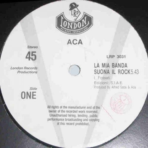 ACA - La Mia Banda Suona Il Rock (Vinyl, 12'') 1987