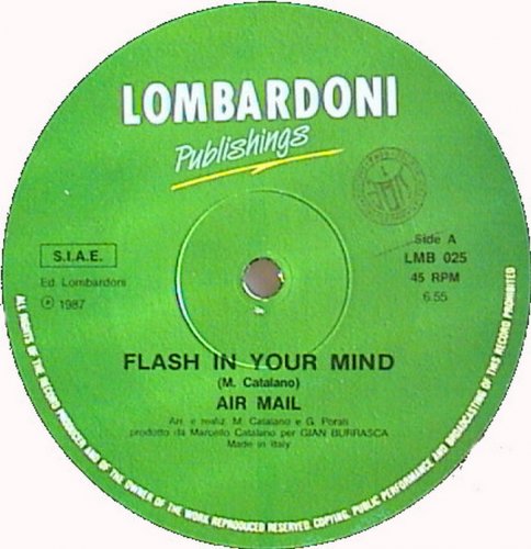 Air Mail - Flash In Your Mind (Vinyl, 12'') 1987