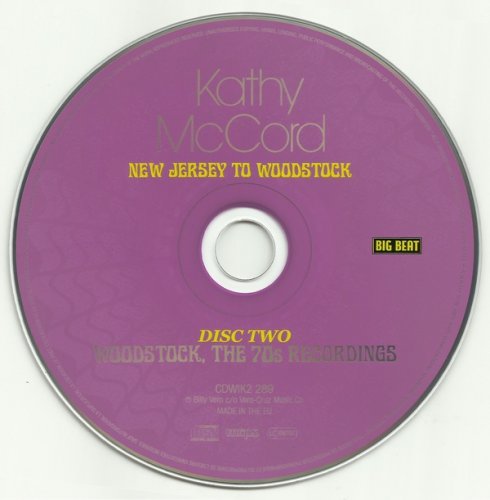 Kathy McCord - New Jersey To Woodstock (1968-79) (2010) 2CD