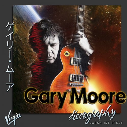 GARY MOORE «Discography 1970-2014» (37 x CD • Japan 1St Press • Issue 1986-2014)