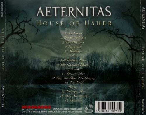 Aeternitas - House Of Usher (2016)