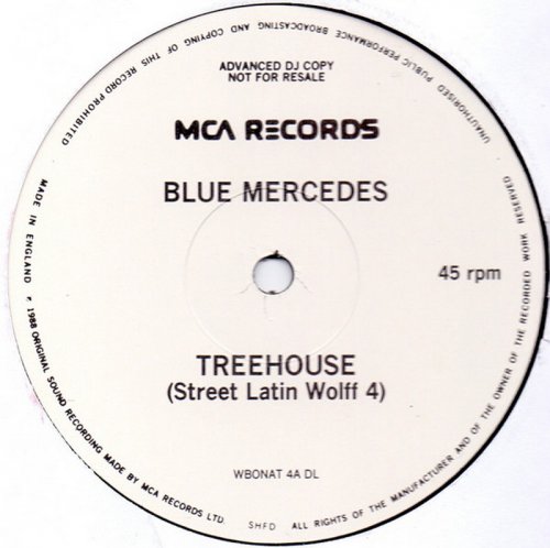 Blue Mercedes - Treehouse (Vinyl, 12'') 1988
