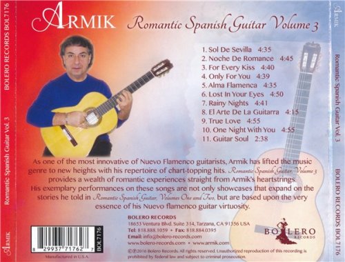 Armik - Romantic Spanish Guitar Vol.3 (2016)