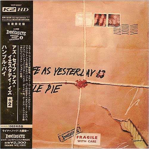 Humble Pie - As Safe As Yesterday Is [Japan Edition] (1969)