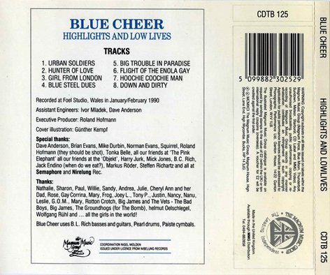 Blue Cheer - Highlights And Lowlives (1990)