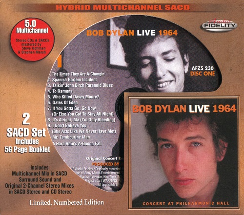 Bob Dylan - Live 1964 (Concert At Philharmonic Hall) 2016