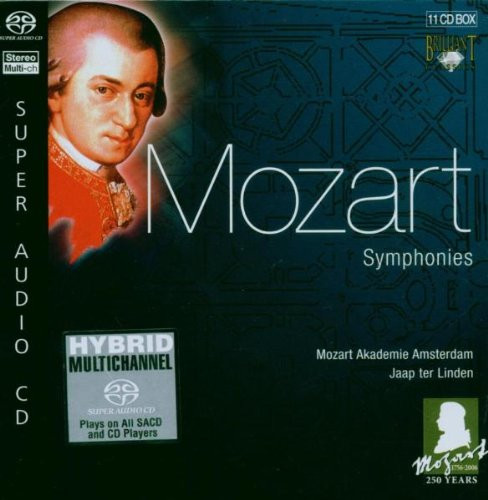 Mozart, Mozart Akademie Amsterdam, Jaap ter Linden - Symphonies 2005