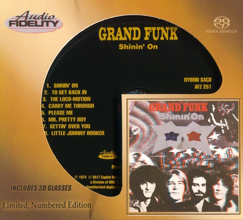 Grand Funk Railroad - Shinin’ On (2017) 1974
