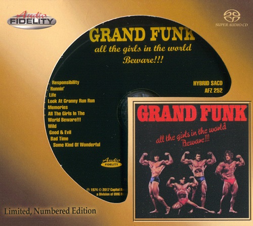 Grand Funk Railroad - All The Girls In The World Beware!!! (2017) 1974