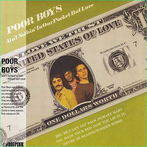 Poor Boys - Ain't Nothin' In Our Pocket But Love (1970)