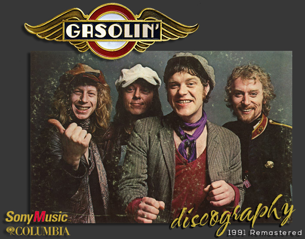 GASOLIN’ «Discography» (8 × CD • Sony Music Denmark A/S • Remastered 1991)