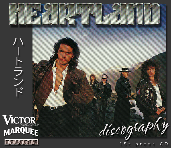HEARTLAND «Discography» (15 × CD • First Press • 1991-2021)
