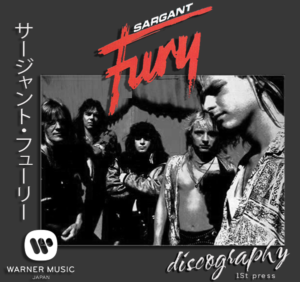 SARGANT FURY «Discography» (6 × CD • Warner Music Ltd. • 1991-1995)