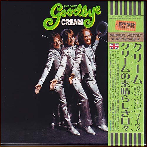 Cream - The Last Goodbye [Japan. Box Set 4CD. Live. Bootleg] (2015)