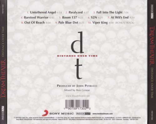 Dream Theater - Distance Over Time (2019)
