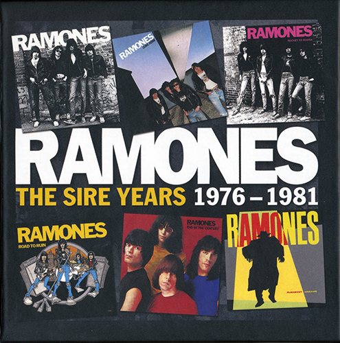 RAMONES «The Sire Years» Box Set (EU 6 × CD • Sire ⁄ Rhino ⁄ Warner Music • 2013)
