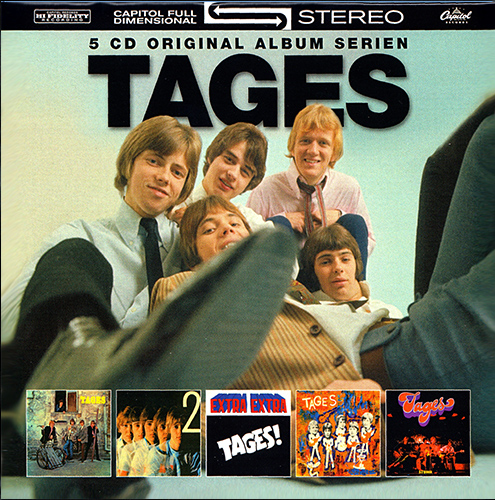 TAGES «Original Album Serien» Box Set (SE 5 × CD • Capitol ⁄ EMI Music Sweden AB • 2011)