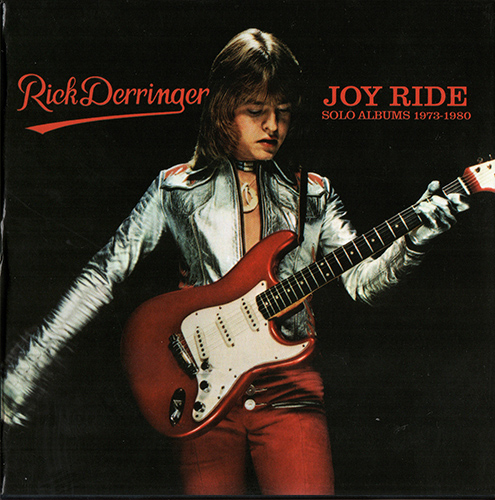 RICK DERRINGER «Joy Ride Solo Albums» Box Set (UK 4 × CD • Blue Sky ⁄ Hear No Evil Recordings • 2017)