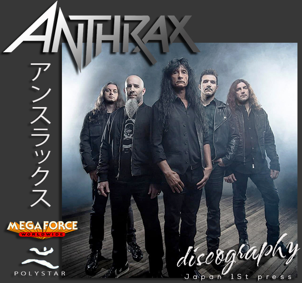 ANTHRAX «Discography» (21 × CD • 1St Press • 1984-2016)