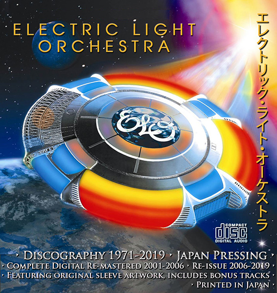 ELECTRIC LIGHT ORCHESTRA «Paper Sleeve Collection» + bonus (19 × CD • Japan Remastered • 2001-2019)