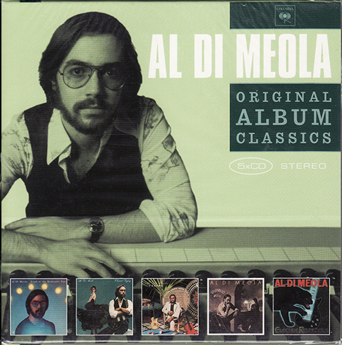 AL DI MEOLA «Original Album Classics» Box Set (EU 5 × CD • Columbia ⁄ Sony Music • 2010)