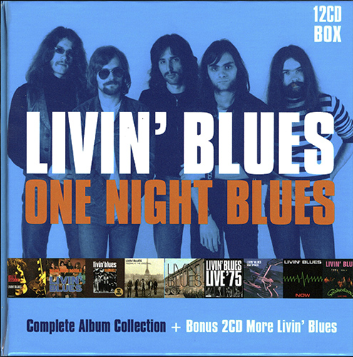 LIVIN’ BLUES «One Night Blues» Box Set (EU 14 × CD • Universal Music BV • 2016)