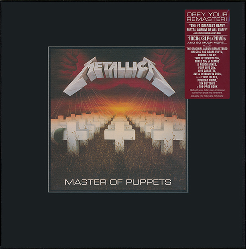 Metallica: 1986 Master Of Puppets - 15-Disc Box Set Blackened Records 2017