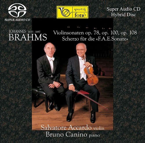 Bruno Canino, Salvatore Accardo - Brahms Violin Sonatas 2014