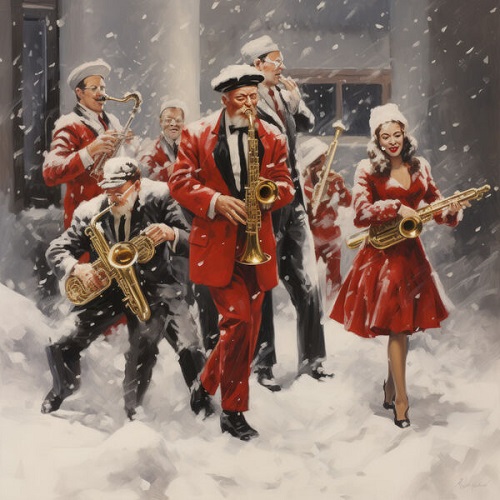 Various Artists - Holiday Harmonies: Jazzed-Up Christmas Classics 2023