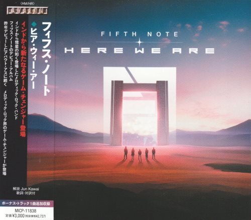 Fifth Note - Here We Are [Japanese Edition] (2024)