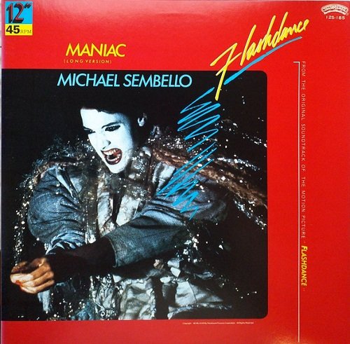 Michael Sembello - Maniac (1983) [12", 45 RPM, Single | Vinyl Rip 1/5.64]