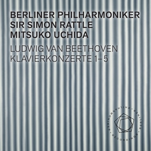 Mitsuko Uchida, Berliner Philharmoniker, Sir Simon Rattle - Beethoven - Piano Concertos Nos. 1-5 (2019) 2010