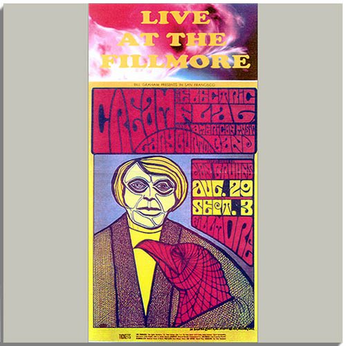 Cream - Live At The Fillmore [Japan Ed. 2CD. Unofficial Release] (1968)