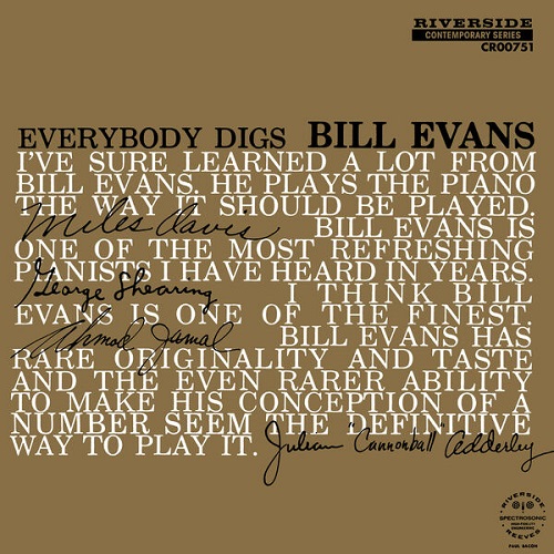 Bill Evans Trio - Everybody Digs Bill Evans (Mono Mix / Remastered 2024) 1959