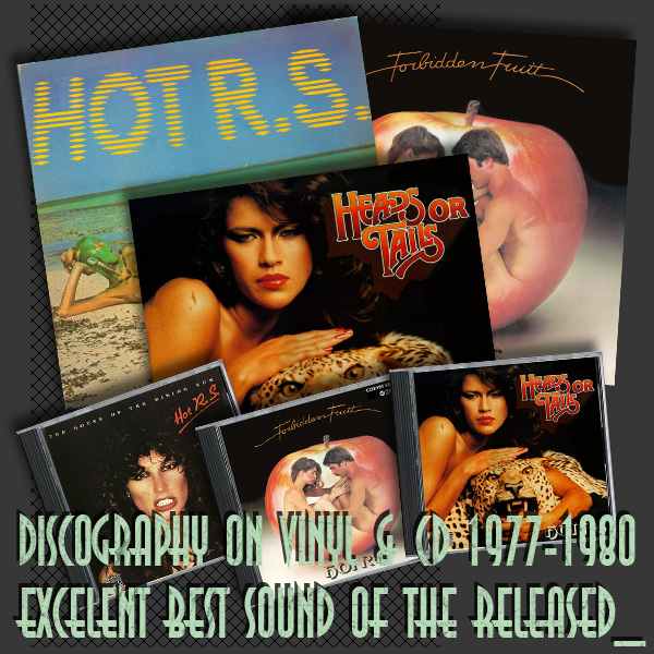 HOT R.S. «Discography» (3 × LP + 3 × CD • R.P.M. Records Co. • 1977-1980)