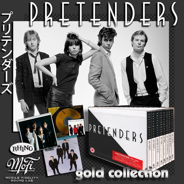 PRETENDERS «Golden Collection + Box Set» (17 × CD • Rhino ⁄ Edsel ⁄ Demon Music Group • 1979-1999)