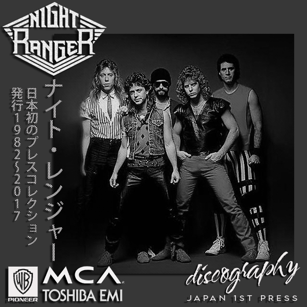 NIGHT RANGER «Discography» (15 × CD • Japan 1St Press • 1982-2021)
