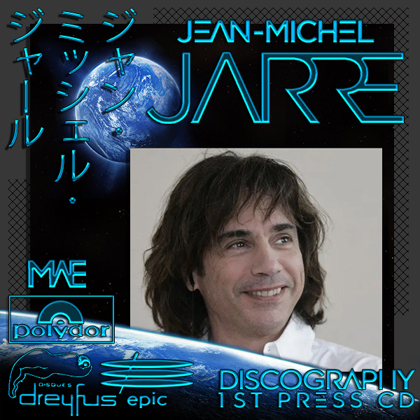 JEAN-MICHEL JARRE «Discography» (28 × CD • Disques Dreyfus • 1976-2023)
