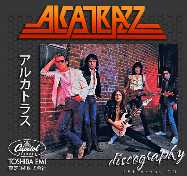 ALCATRAZZ «Discography» (8 × CD • Japan 1St Press • 1983-2023)