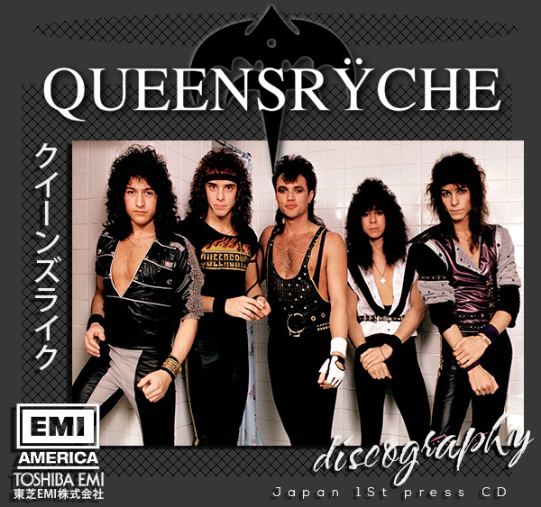 QUEENSRŸCHE «Discography» (7 × CD • EMI America ⁄ 東芝EMI株式会社 • 1983-1997)