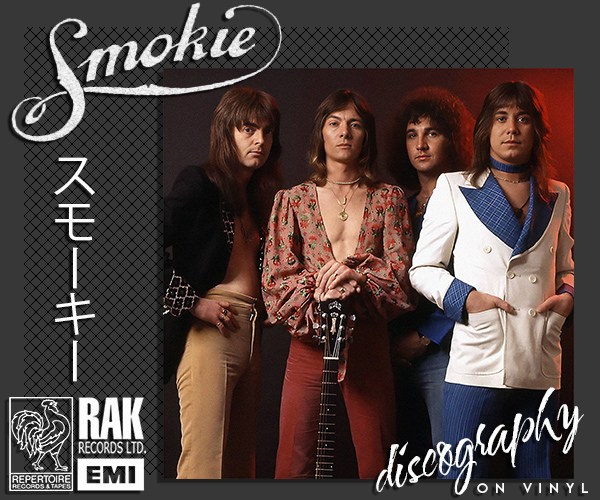 SMOKIE «Discography on vinyl» (11 × LP • RAK Records Ltd. • 1975-1982)