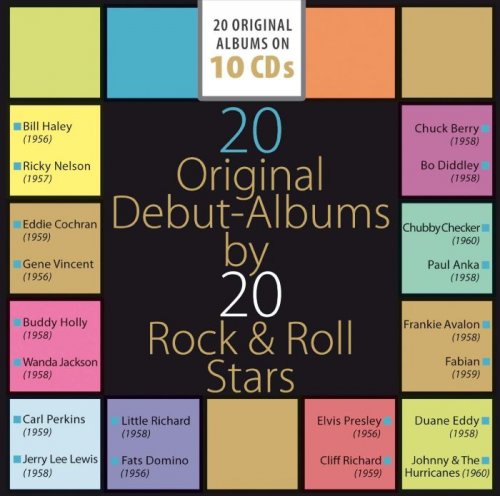 VA - 20 Original Debut Albums by 20 Rock & Roll Stars (2015) 10CD