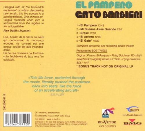 Gato Barbieri - El Pampero (2002) 1971