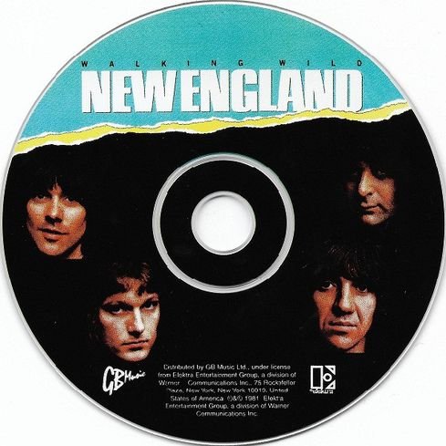 New England - Walking Wild (1981) [Reissue  1998]