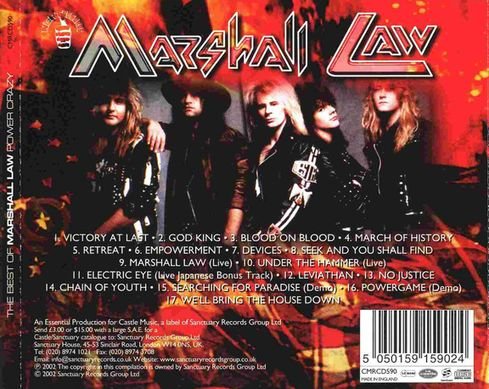 Marshall Law - Power Crazy: The Best Of Marshall Law (2002)