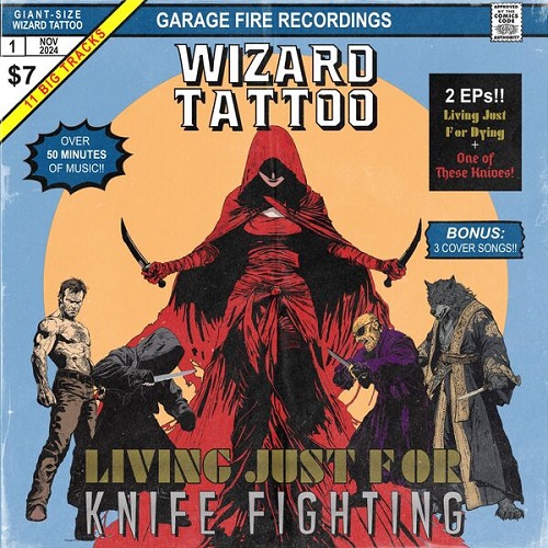 Wizard Tattoo - Living Just For Knife Fighting 2024