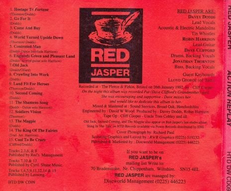 Red Jasper - Action Replay (1992)