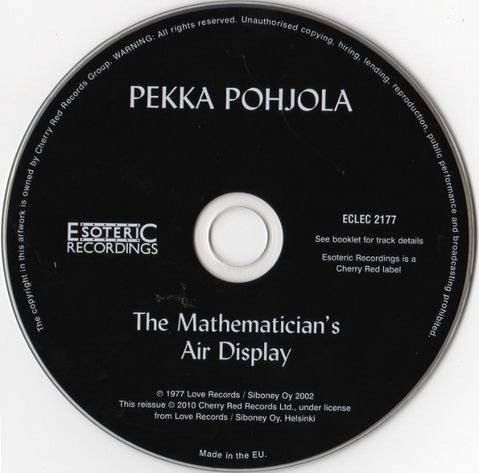 Pekka Pohjola - The Mathematician's Air Display (1977) [Reissue 2010]