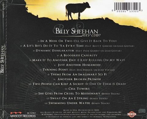 Billy Sheehan - Holy Cow (2009)