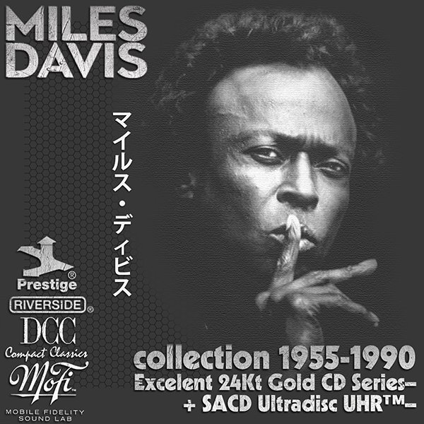 MILES DAVIS «Golden Collection» (42 × 24Kt Gold CD + Hybrid-SACD • 1955-1990)